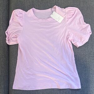 A New Day Soft Pink Short Sleeve Top